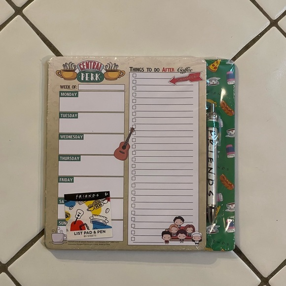 NWT Friends TV Show themed Bundle crew neck t-shirt in burgundy like tone - Picture 12 of 14